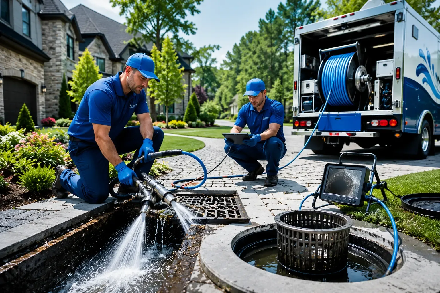 Local outdoor drain cleaning professionals in Grant, MI